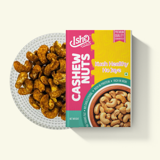 Peri-Peri Masala Cashew- 225 gms- ISHQ WITH NUTS